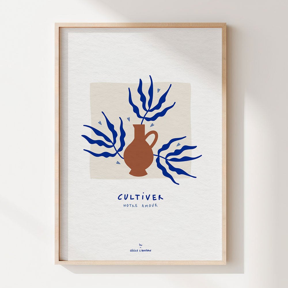 Affiche A4 — Cultiver notre amour