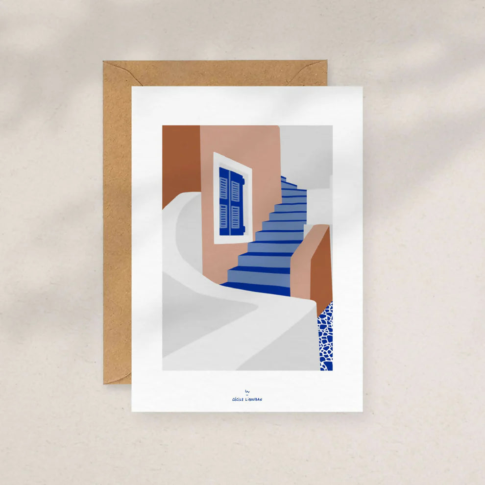 Jolie vue — Carte illustrée