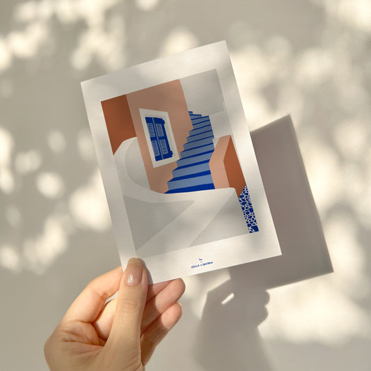 Jolie vue — Carte illustrée