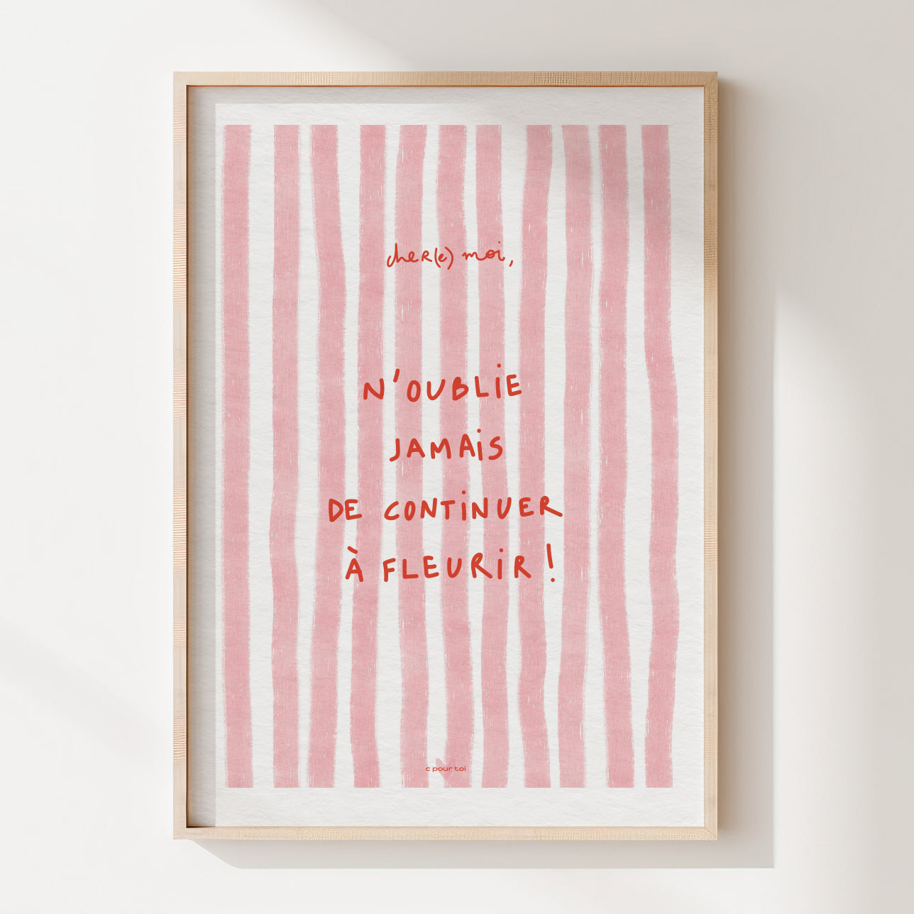 Affiche — N’oublie jamais...