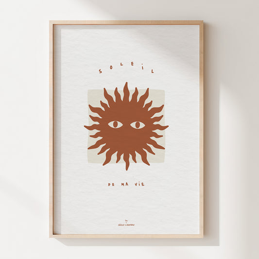 Affiche — Soleil de ma vie