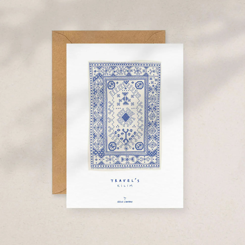 Travel's Kilim — Carte illustrée