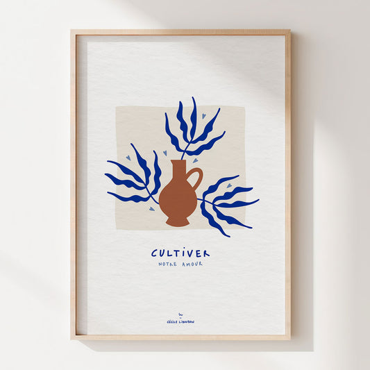 Affiche A4 — Cultiver notre amour