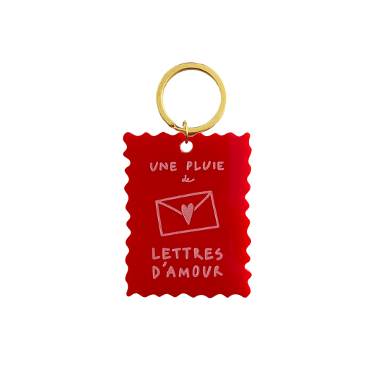 Porte-clés — Love letters