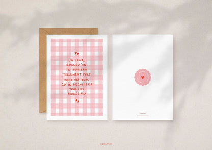 Hug therapy — Carte de vœux à message