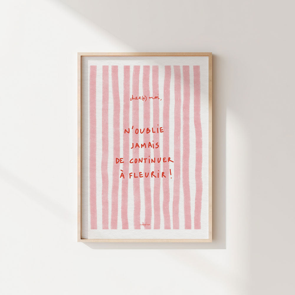 Affiche — N’oublie jamais...