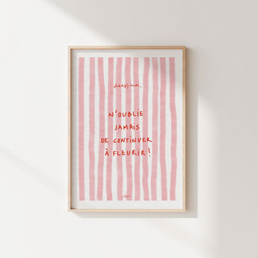 Affiche — N’oublie jamais...